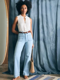 Women Faherty Brand Shirts & Tops*Willa Sleeveless Top -