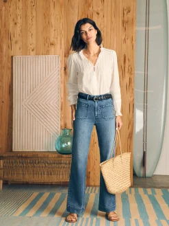 Women Faherty Brand Shirts & Tops*Willa Top -