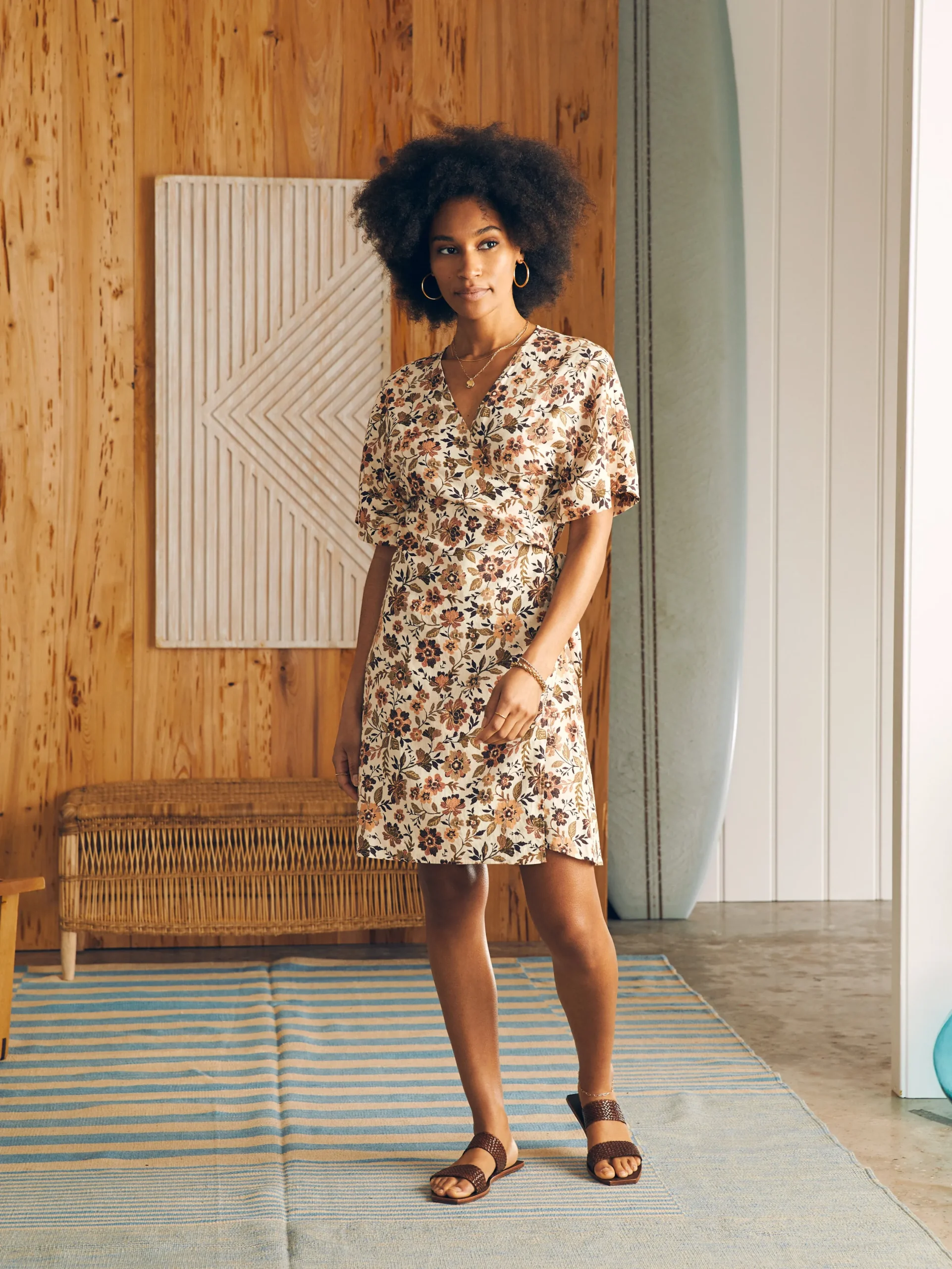 Women Faherty Brand Dresses*Willow Dress -